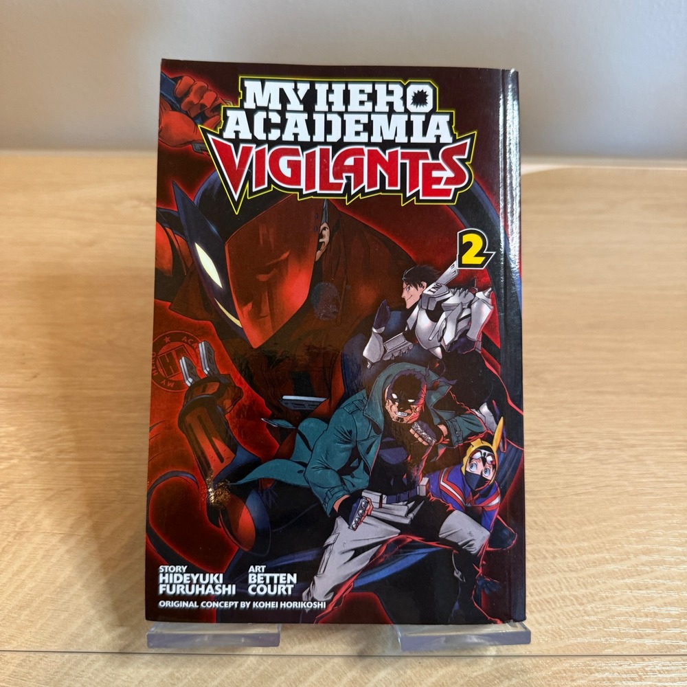 My Hero Academia Vigilantes Vol 2 Manga Hideyuki‎ Furuhashi Betten Court English